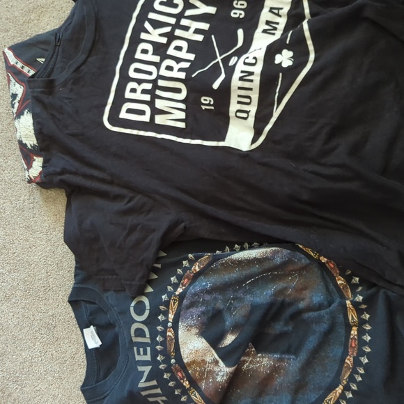 Men's Band Tees T Shirt Lot of 10 Size Large XL Modern - Picture 3 of 9